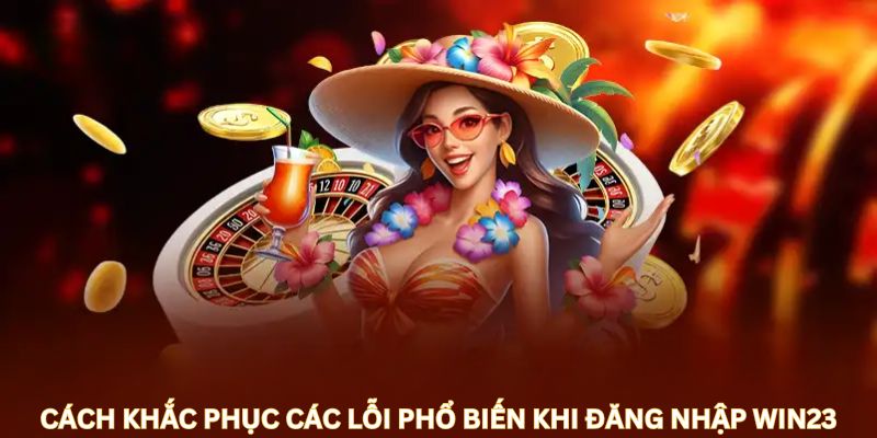 Cách khắc phục các lỗi phổ biến khi đăng nhập Win23