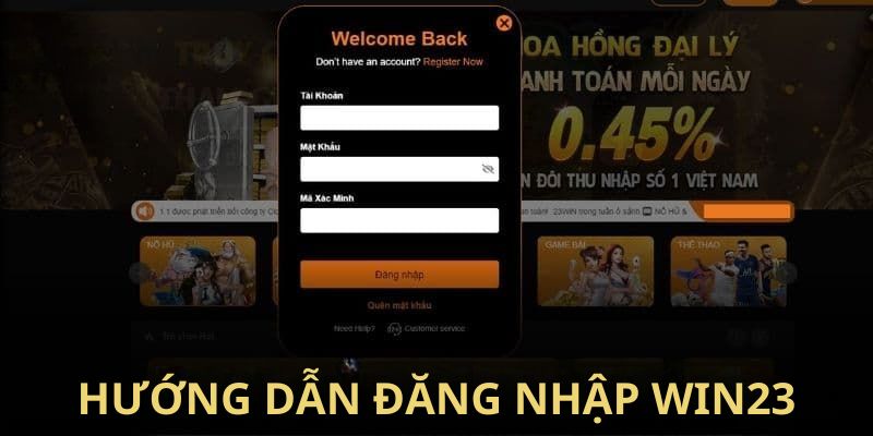 Hướng dẫn đăng nhập Win23 chi tiết và nhanh chóng